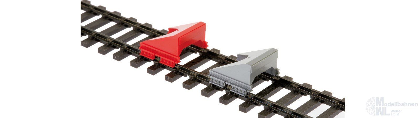 Bemo 6527000 - Prellbock RhB 2 Stück H0m