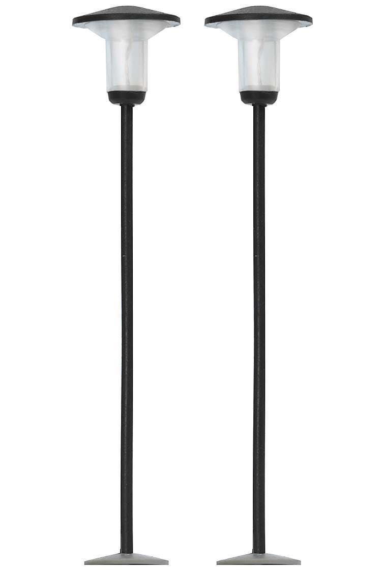 Busch 4144 - 2 schw. Siedlungslampen H0 1:87