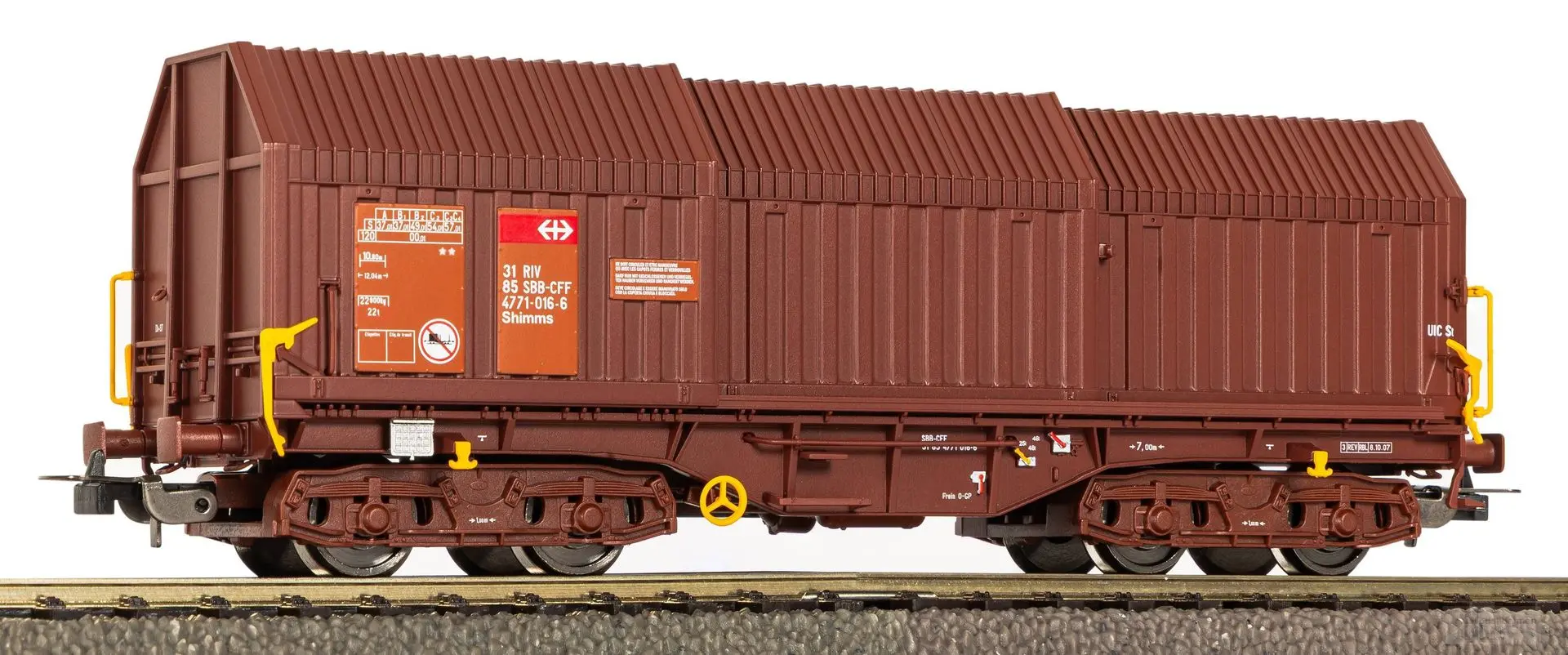 Piko 58481 - Teleskophauben Wagen SBB Ep.V H0/GL