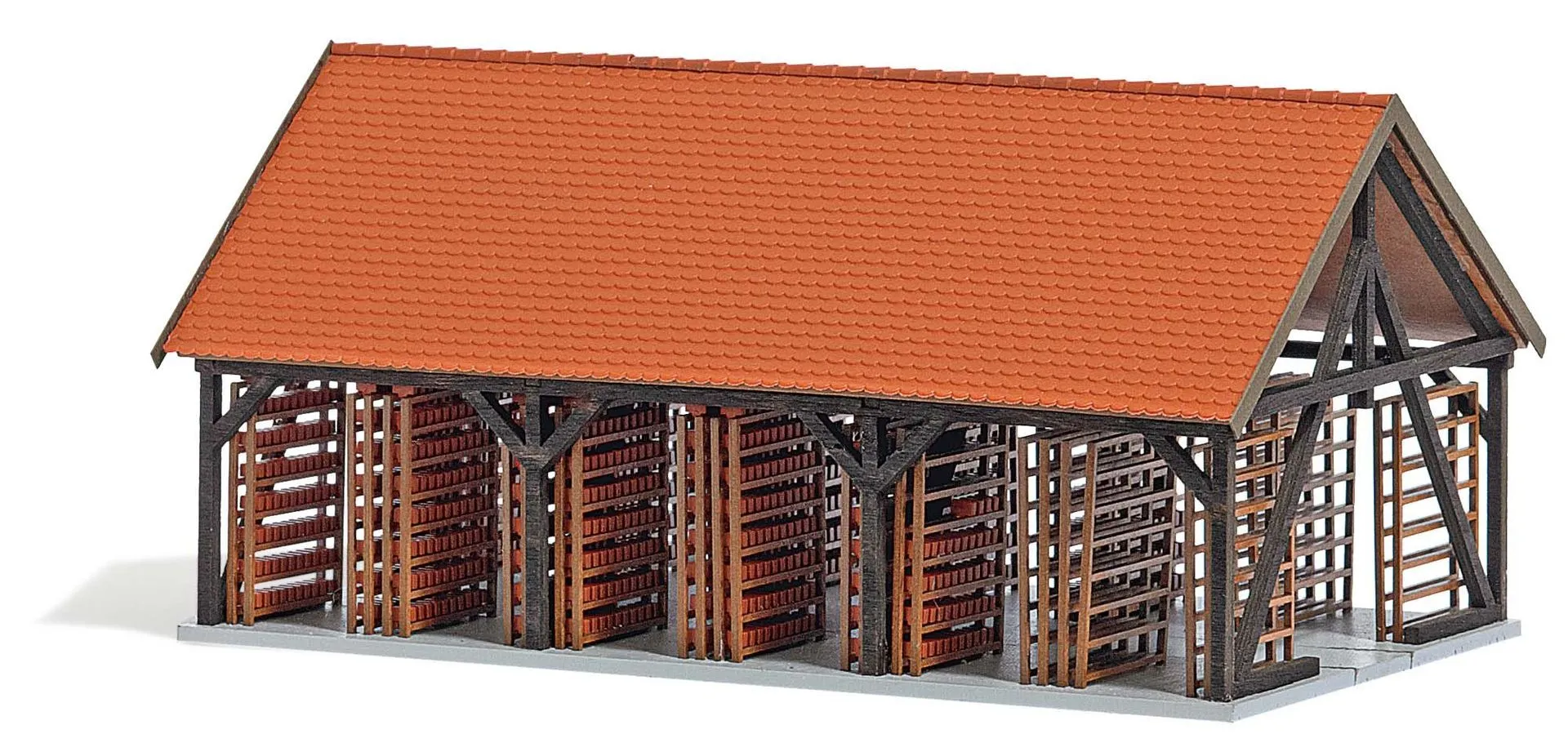 Busch 1551 - Trockenschuppen H0 1:87
