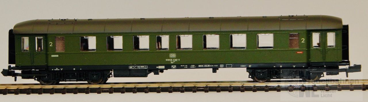 Roco 02274A - ROCO - Eilzugwagen DB 2.Kl. BYe667 N 1:160
