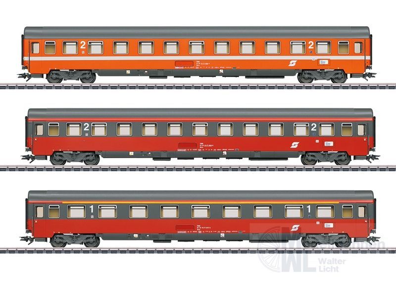 Märklin 42894 - MÄRKLIN - INSIDER Personenwagen-Set FD Mozart Ep.IV Set 2 H0/WS
