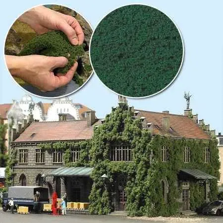 Busch 7343 - Foliage dunkelgrün H0 1:87 / TT 1:120 / N 1:160 / Z 1:220