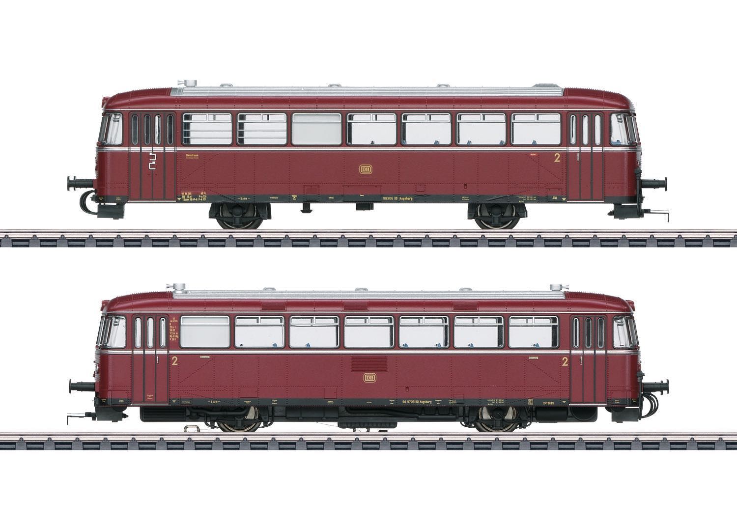 Märklin 39978 - Schienenbus VT98+VS98 DB Ep.III 2.tlg. H0/WS Sound Märklin 39978 - Schienenbus VT98+VS98 DB Ep.III 2.tlg. H0/WS Sound