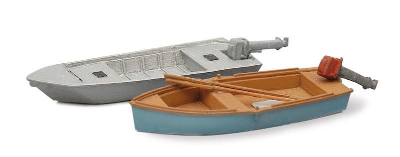 ARTITEC b.v. 387.10 - Anglerboote MODERN 2 Stück H0 1:87