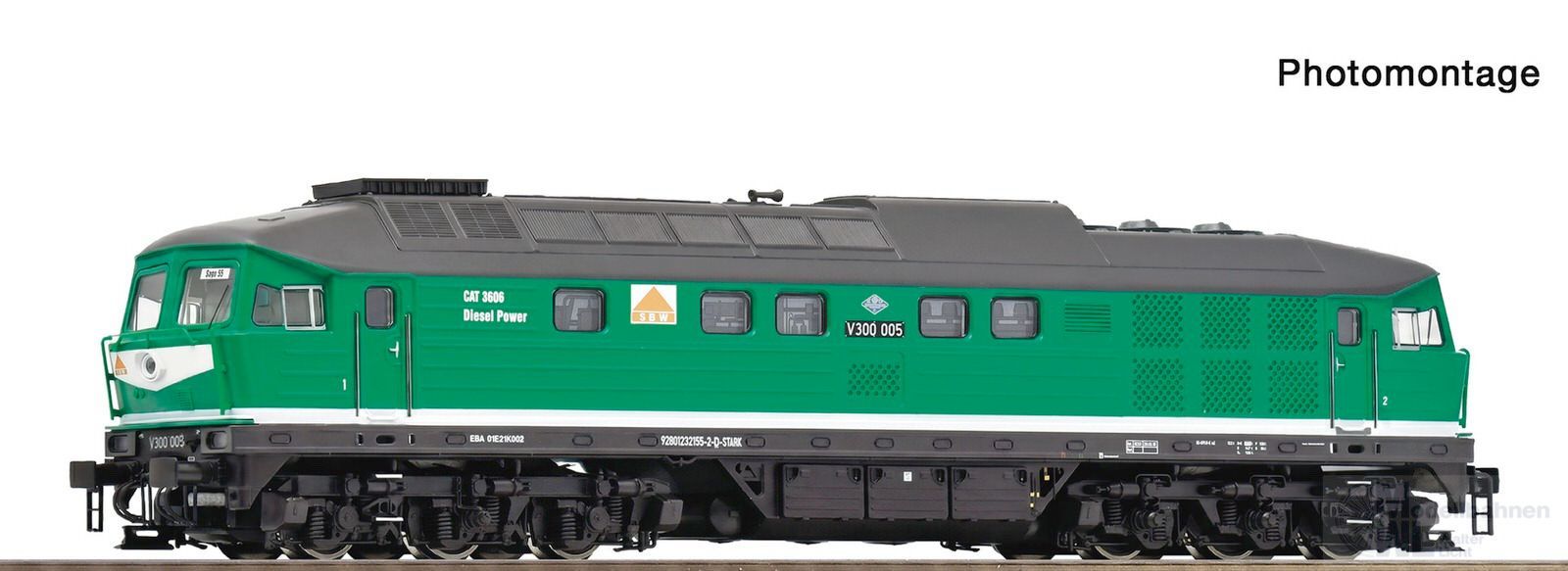 Roco 7380033 - Diesellok V300 SBW Ep.VI TT 1:120