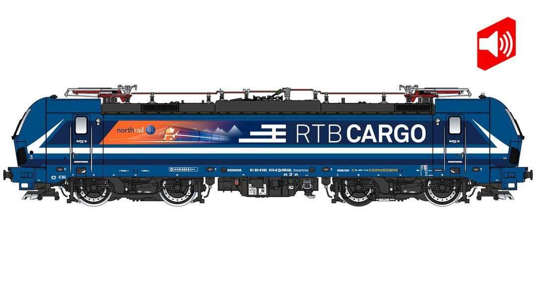 LS Models 16153S - E-Lok BR 192 Smartron Northrail / RTB Cargo Ep.VI H0/GL Sound LS Models 16153S - E-Lok BR 192 Smartron Northrail / RTB Cargo Ep.VI H0/GL Sound