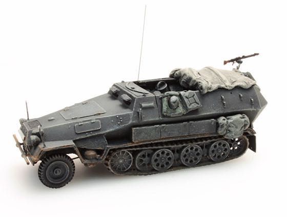 ARTITEC b.v. 387.109-GR - Sonderkraftfahrzeug 251/2B 8cm grau Deutsche Wehrmacht H0 1:87 ARTITEC b.v. 387.109-GR - Sonderkraftfahrzeug 251/2B 8cm grau Deutsche Wehrmacht H0 1:87