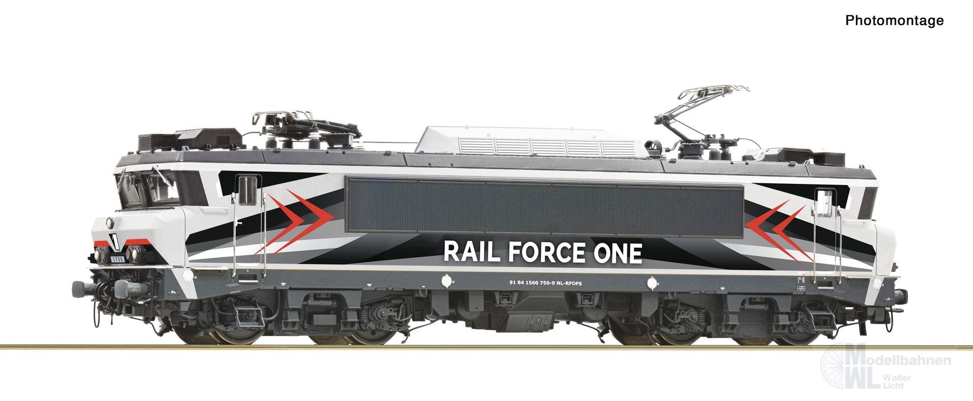 Roco 7520165 - E-Lok BR 1750 Rail Force One Ep.VI H0/WS Sound