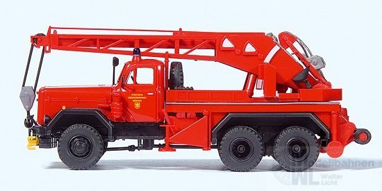 Preiser 31269 - Kranwagen KW 16.F Magirus 250 H0 1:87 Preiser 31269 - Kranwagen KW 16.F Magirus 250 H0 1:87