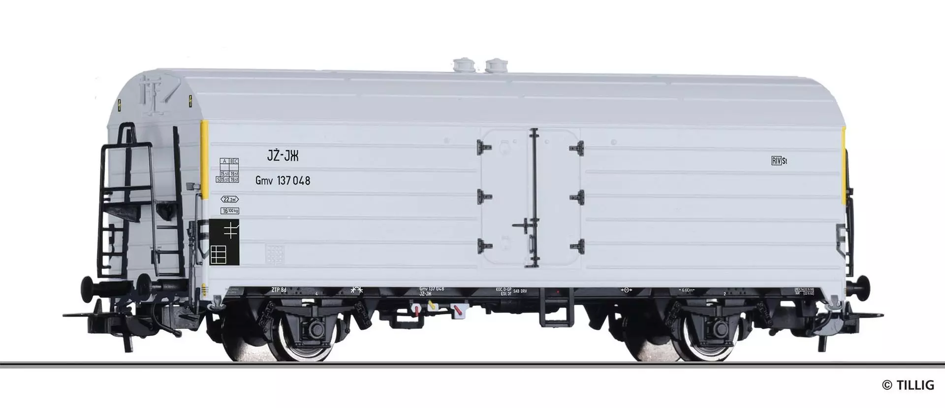 Tillig 76812 - Kühlwagen JZ Ep.III Gmv H0/GL