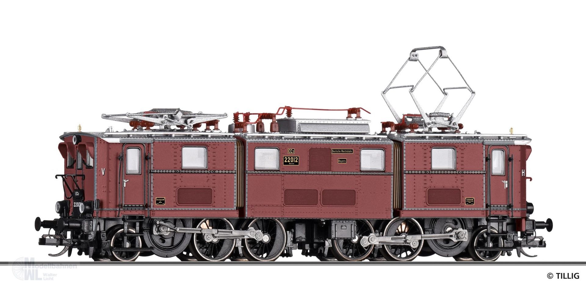 Tillig 96403 - E-Lok EG 3 DRG Ep.II TT 1:120 Tillig 96403 - E-Lok EG 3 DRG Ep.II TT 1:120