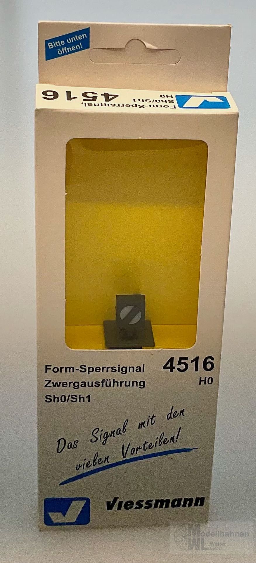 IMG_0492 Viessmann vi4516 - Viessmann - Form-Sperrsignal Zwergausführung Sh0/Sh1 H0 1:87