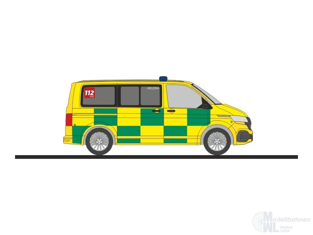 Rietze 53964 - Volkswagen T6.1 SMUR 112 (BE) H0 1:87 Rietze 53964 - Volkswagen T6.1 SMUR 112 (BE) H0 1:87
