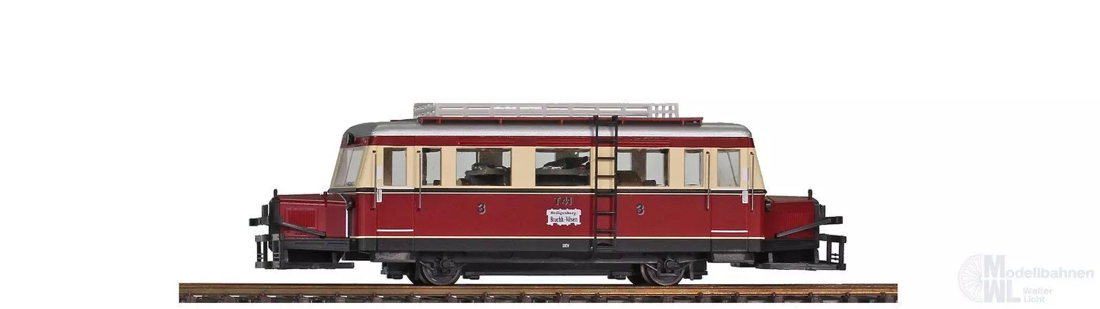 Bemo 1209911 - Wismarer Schienenbus DEV T41 Ep.V/VI H0m