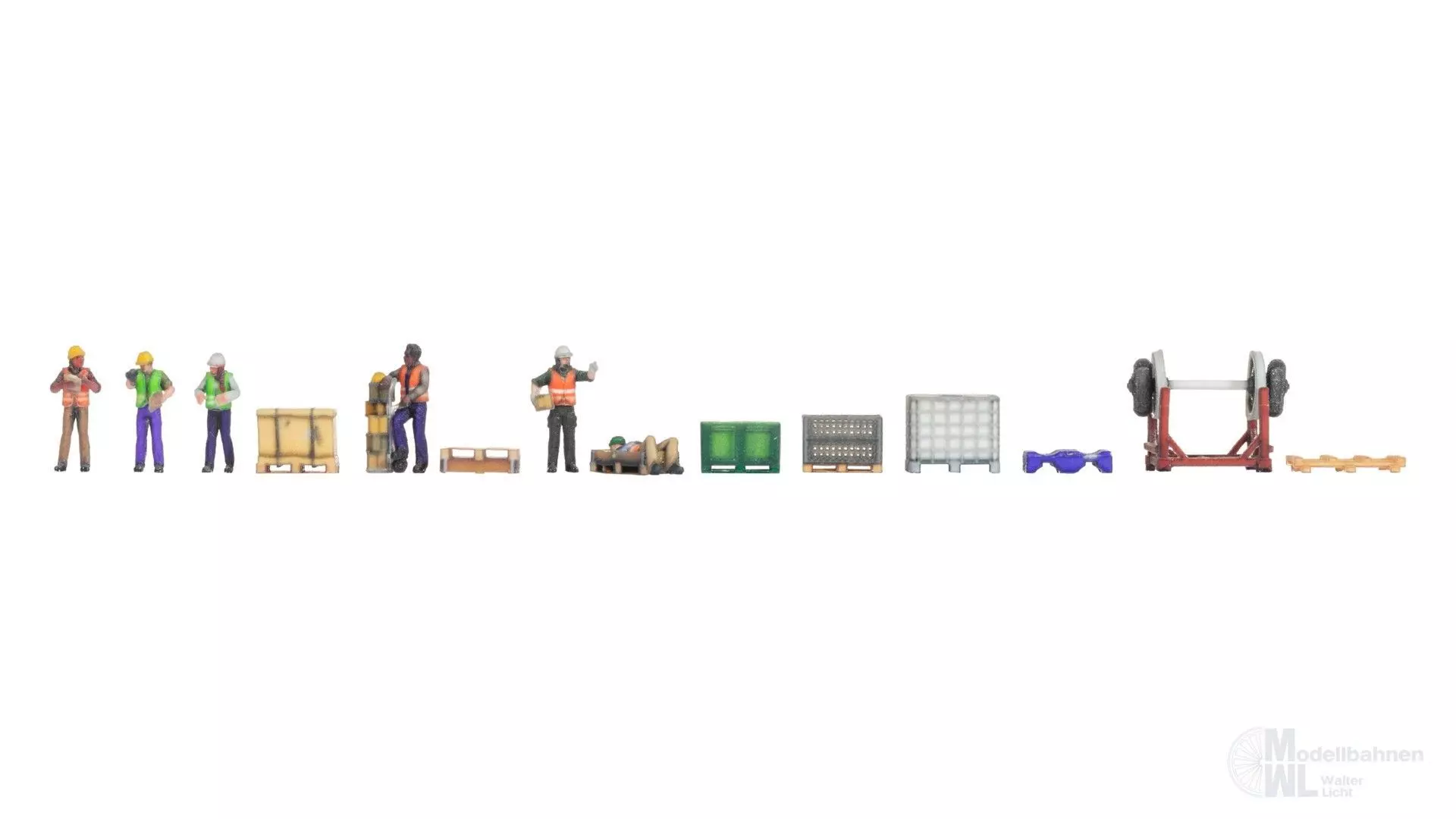 Noch 35905 - Figuren-Themenwelt Lager N 1:160