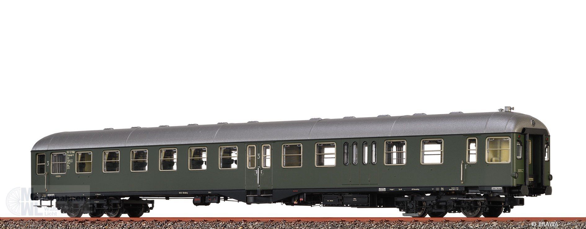 Brawa 58113 - Steuerwagen DB Ep.III CPw4ymgf H0/WS DIGITAL EXTRA Brawa 58113 - Steuerwagen DB Ep.III CPw4ymgf H0/WS DIGITAL EXTRA