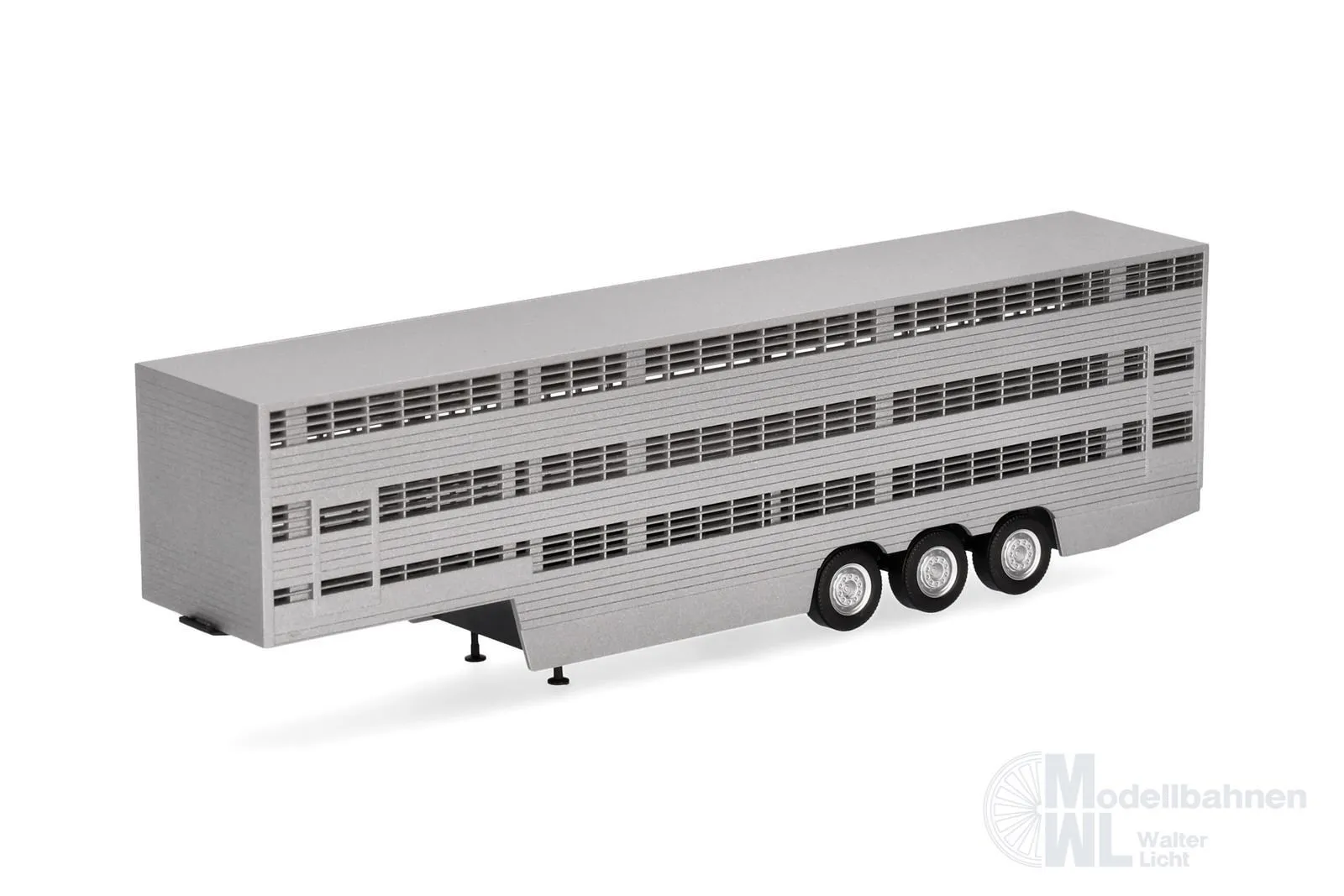 Herpa 076333-003 - Viehtransporterauflieger 3a H0 1:87