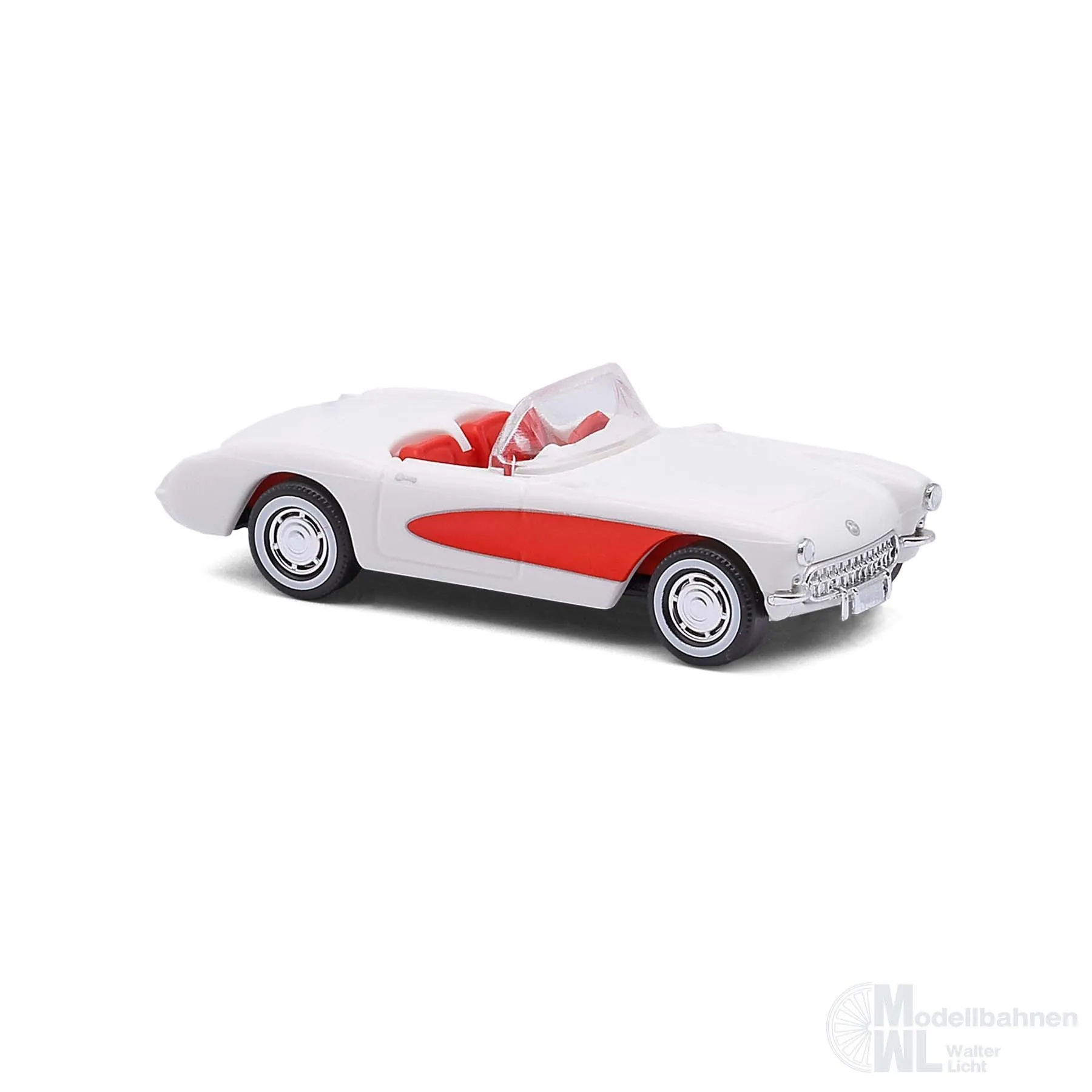 Busch 45416 - Chevrolet Corvette weiß H0 1:87