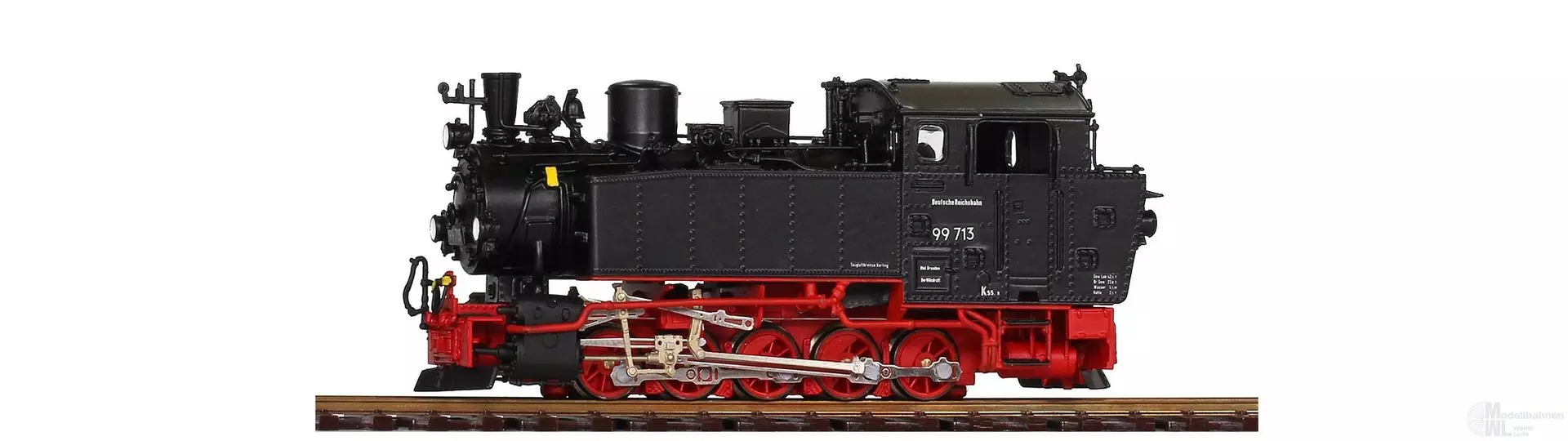 Bemo 1006873 - Dampflok DR 99 713 Ep.V Fertigmodell H0e