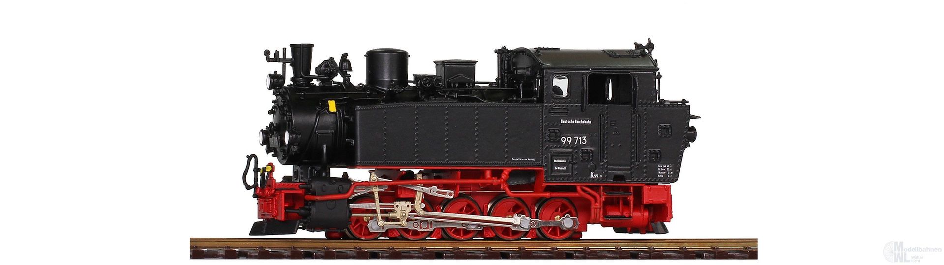 Bemo 1006873 - Dampflok DR 99 713 Ep.V Fertigmodell H0e