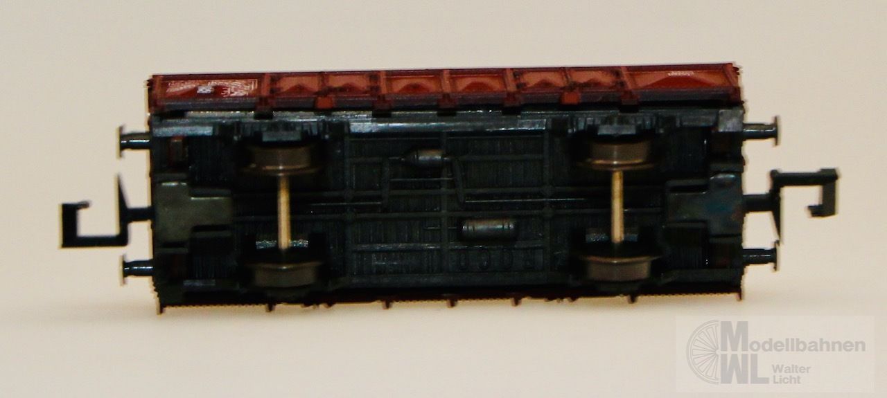 Roco 02317A - ROCO - Güterwagen offen DB Omms mit Kohleladung N 1:160