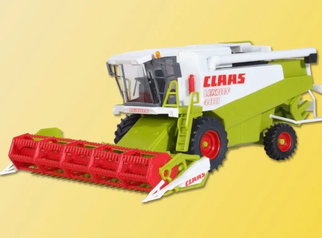 Kibri 12263 - CLAAS Mähdrescher mit Schneid- und Maisgebiss H0 1:87