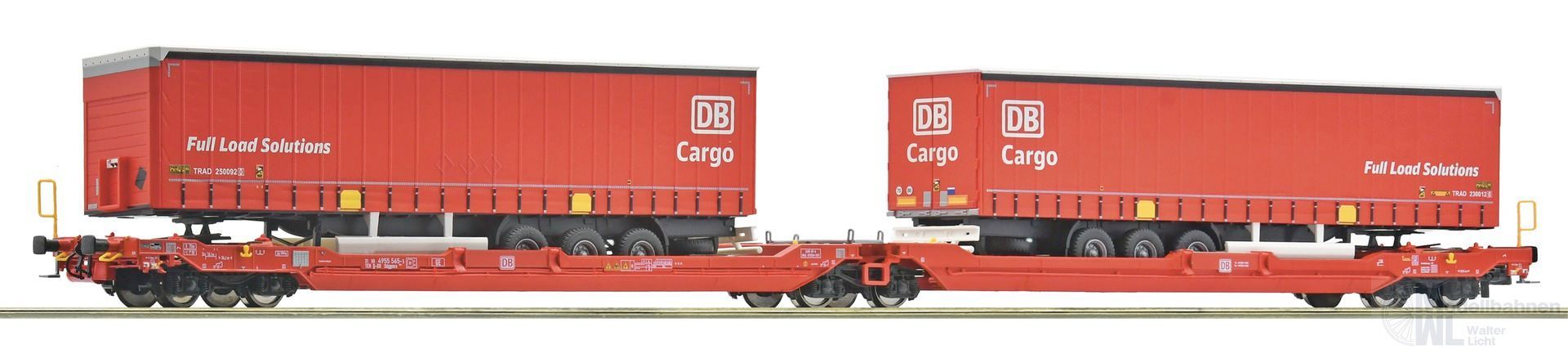 Roco 6600168 - Doppeltaschen-Gelenkwagen DB Ep.VI T3000e H0/GL
