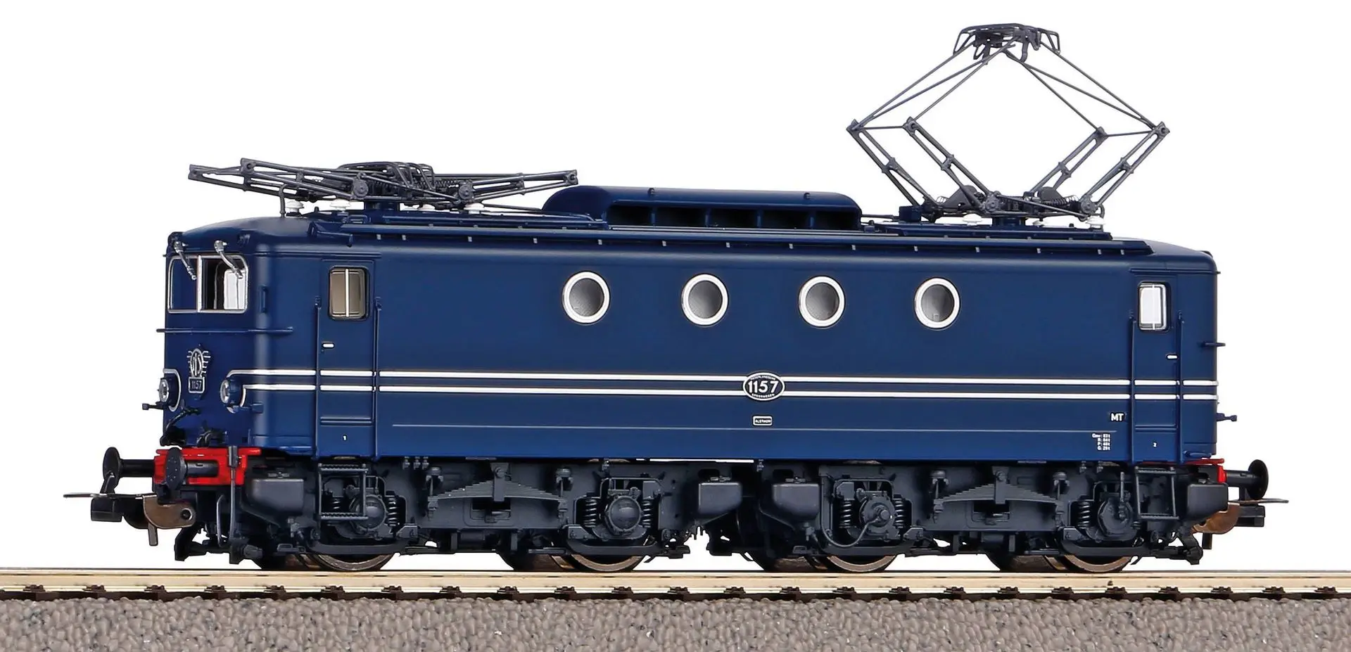 Piko 51367 - E-Lok Rh 1100 NS blau Ep.III + PluX22 Dec. H0/WS Sound