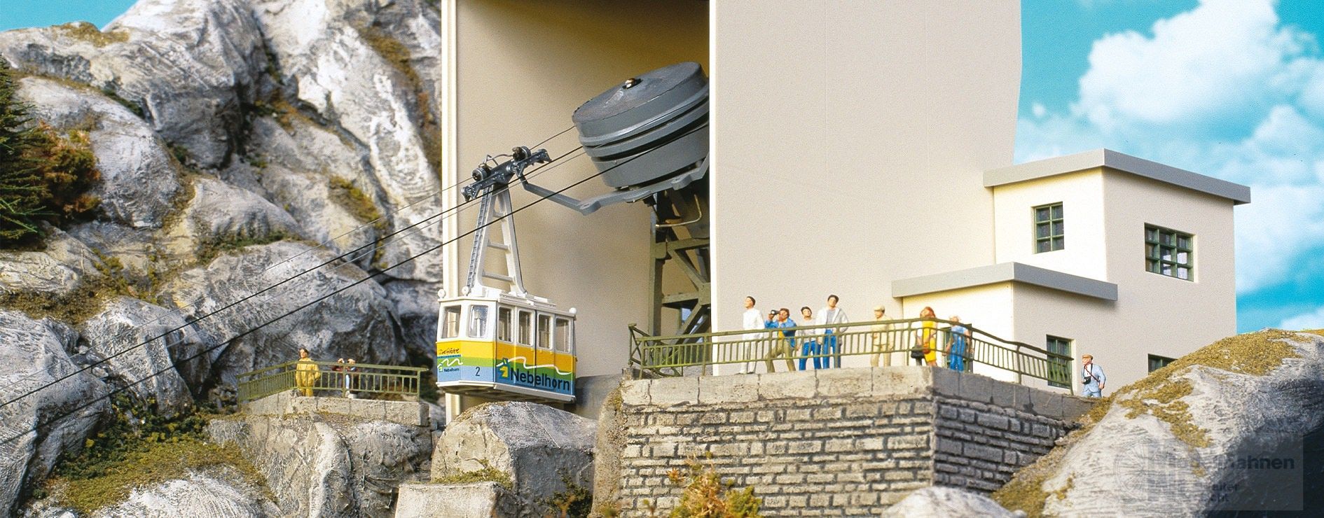 Brawa 6340 - Seilbahn Nebelhorn H0 1:787 Brawa 6340 - Seilbahn Nebelhorn H0 1:787