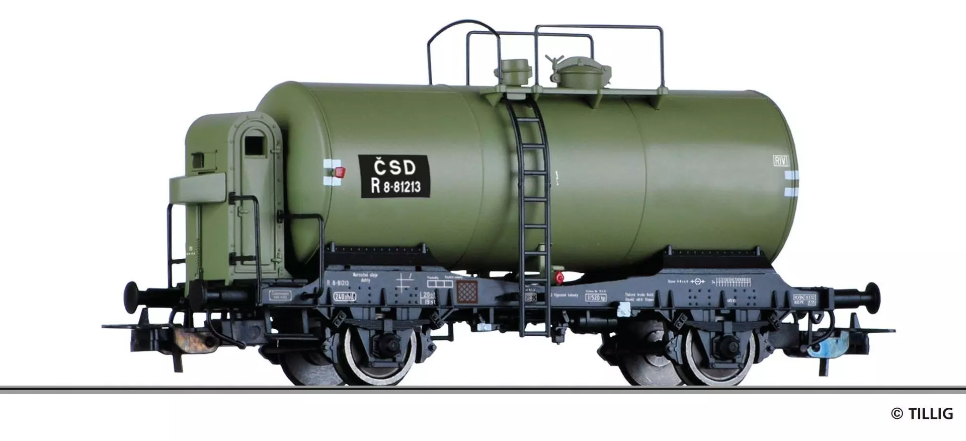 Tillig 77026 - Kesselwagen CSD Ep.III Typ R H0/GL