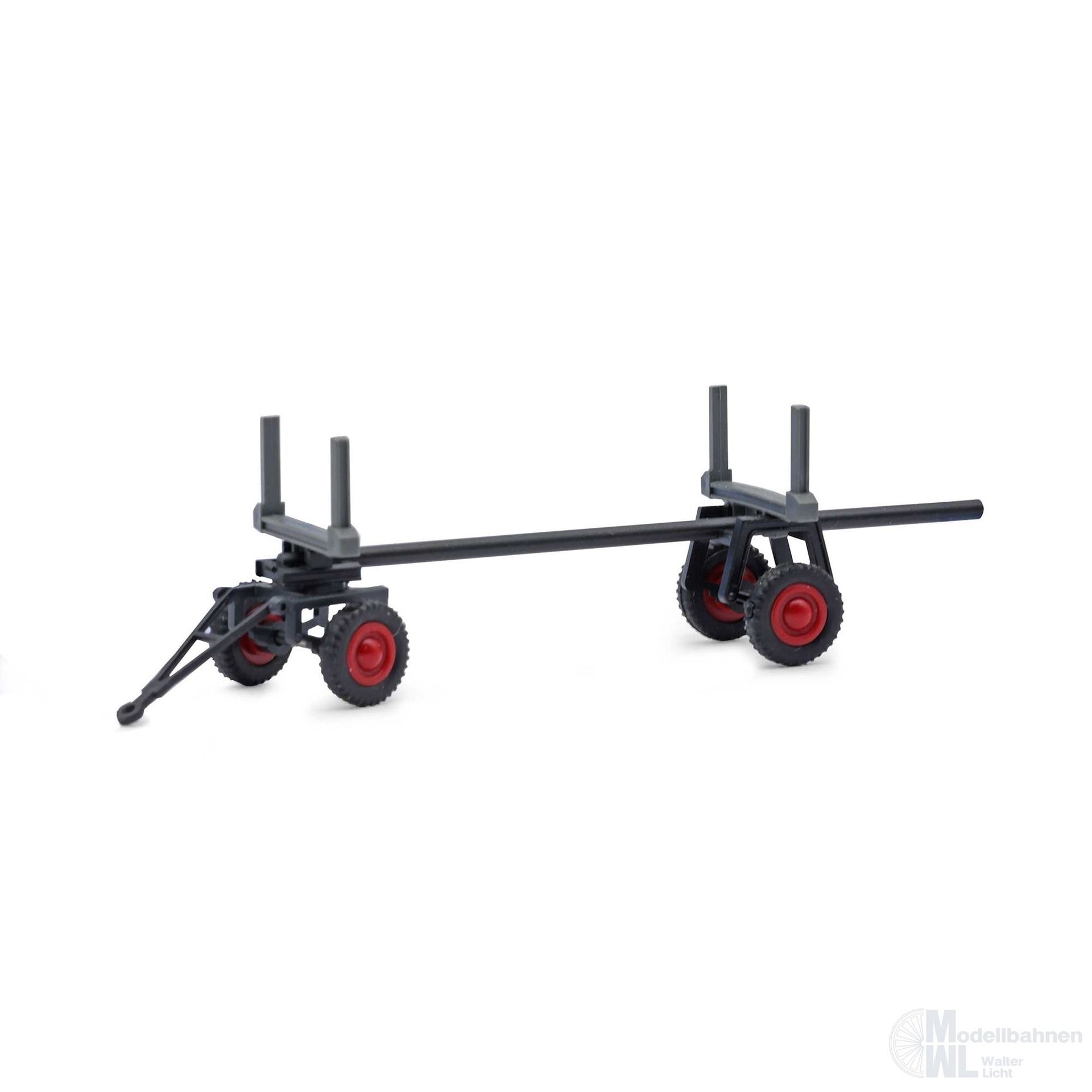 Mehlhose 210009404 - Langholzanhänger schwarz H0 1:87
