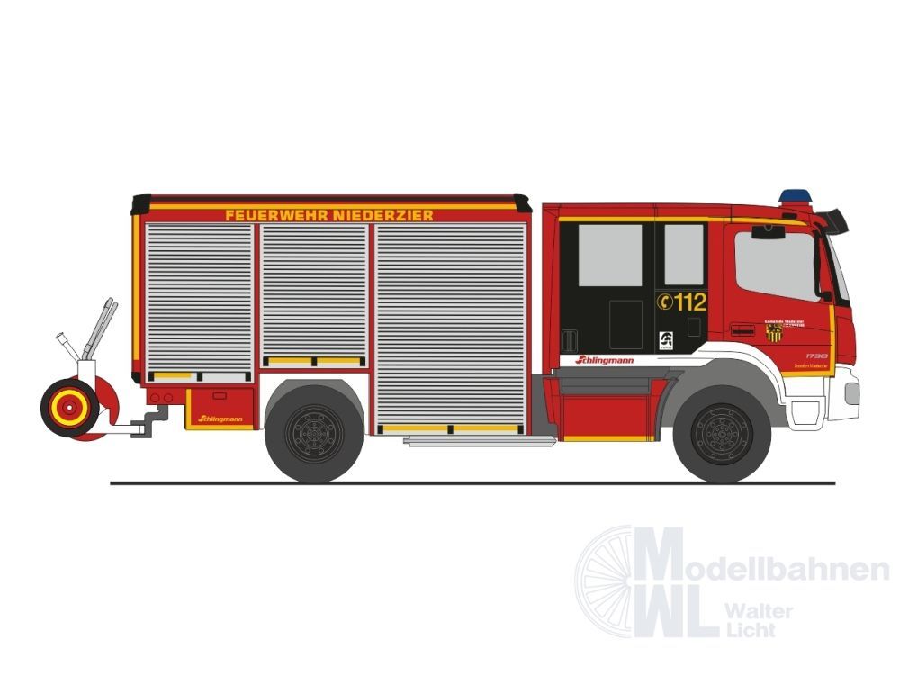 Rietze 72946 - Schlingmann Varus HLF FW Niederzier H0 1:87