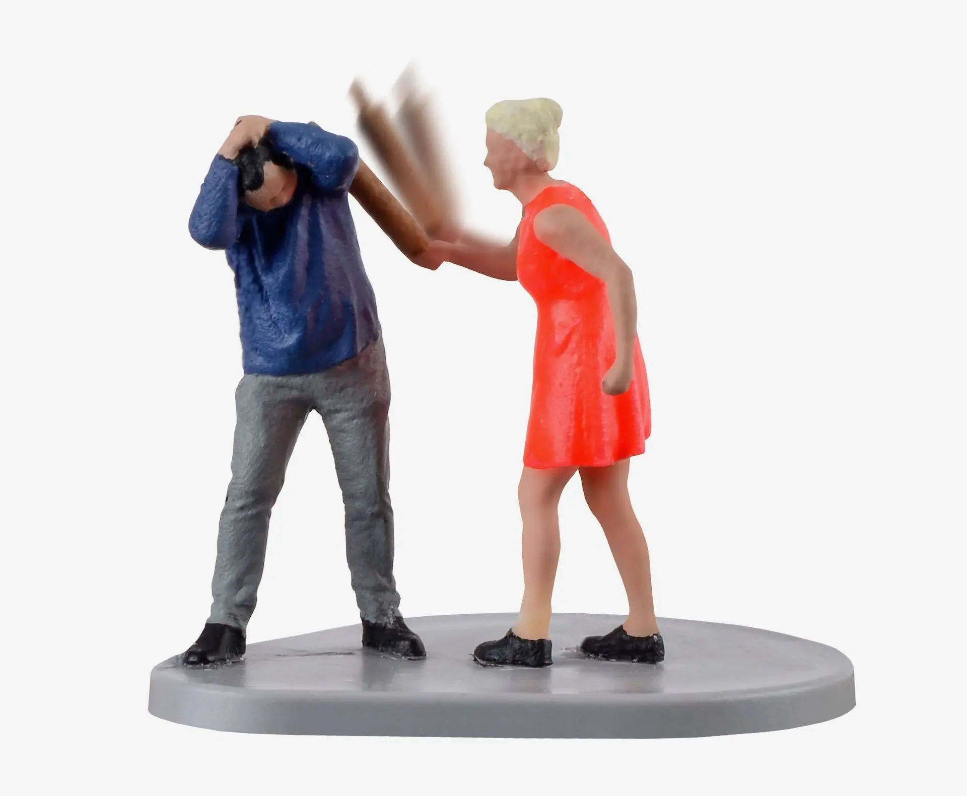 Viessmann 1512 - Frau mit Nudelholz bewegt H0 1:87