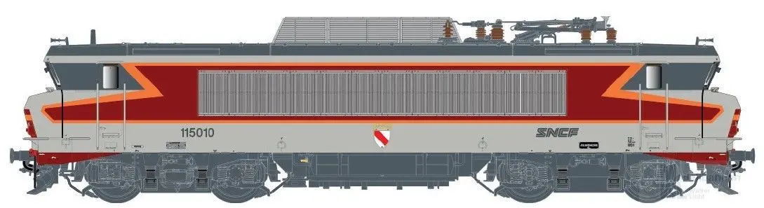 LS Models 10477 - E-Lok BB 15010 SNCF Ep.IV Arzens H0/GL
