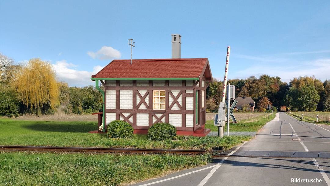 Piko 65007 - Bahnwärterhaus Bausatz Spur G 1:22,5