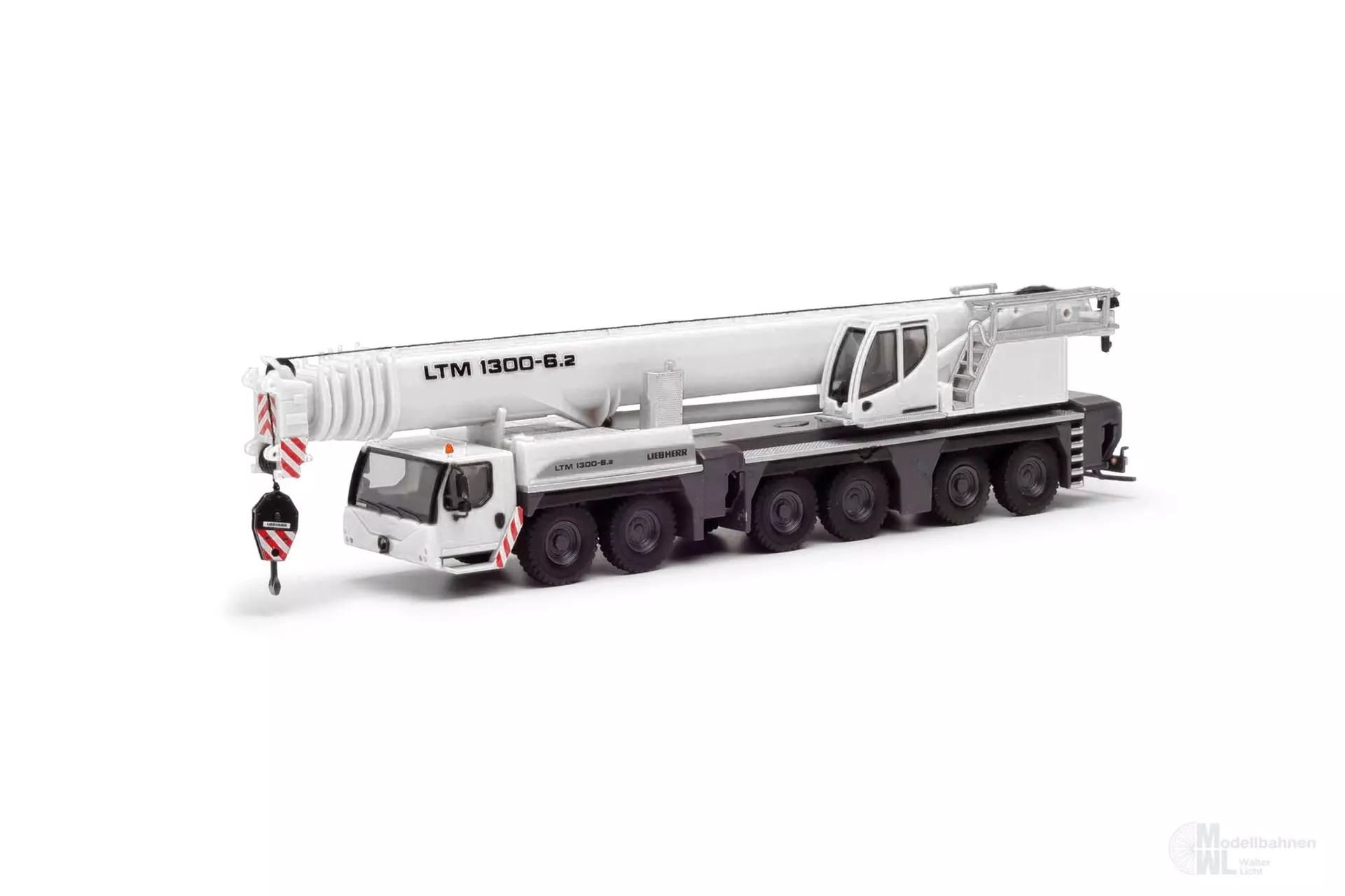 Herpa 319560 - Liebherr LTM 1300-6.2 weiß H0 1:87