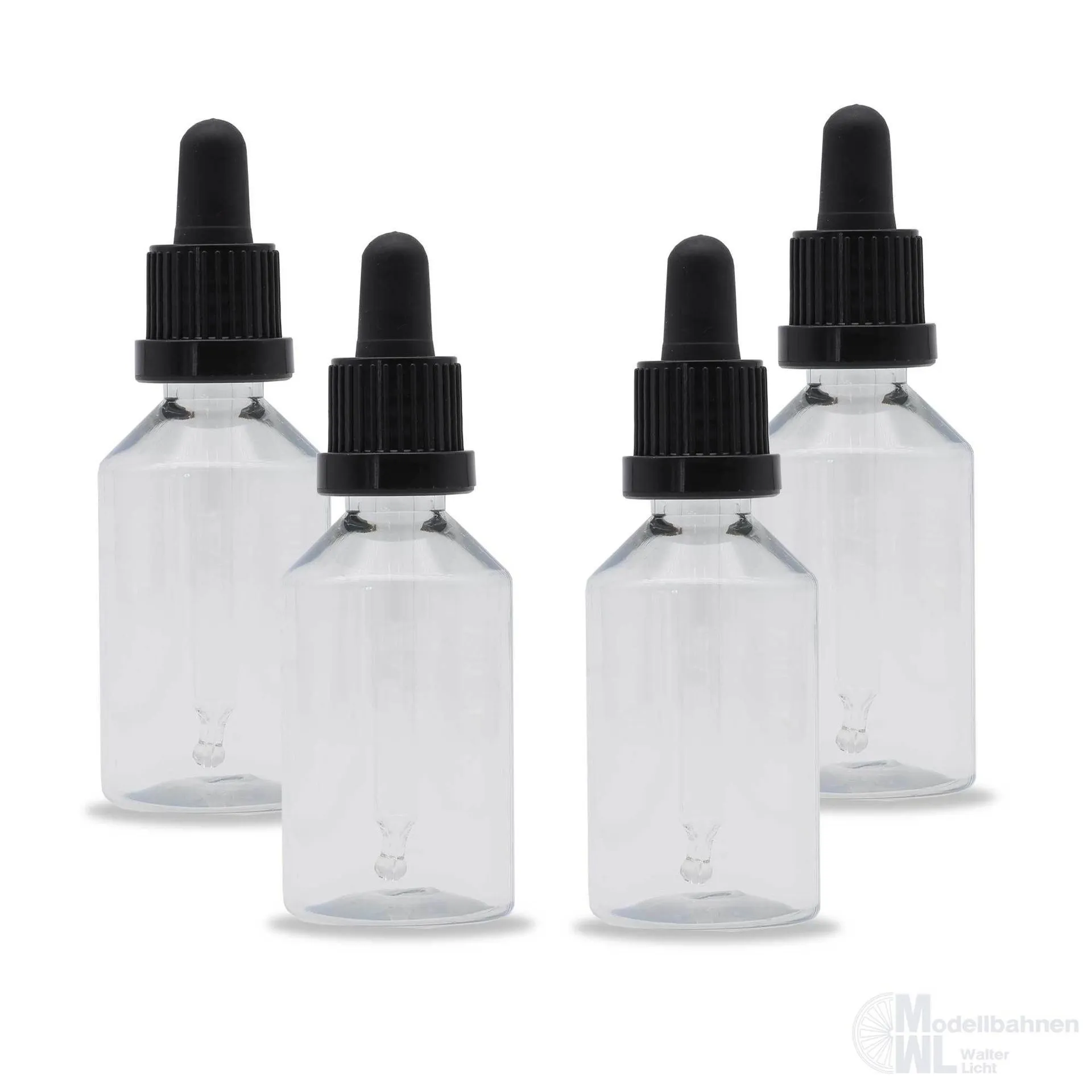 Busch 961081903 - Leerflaschen mit Pipette 4 Stück