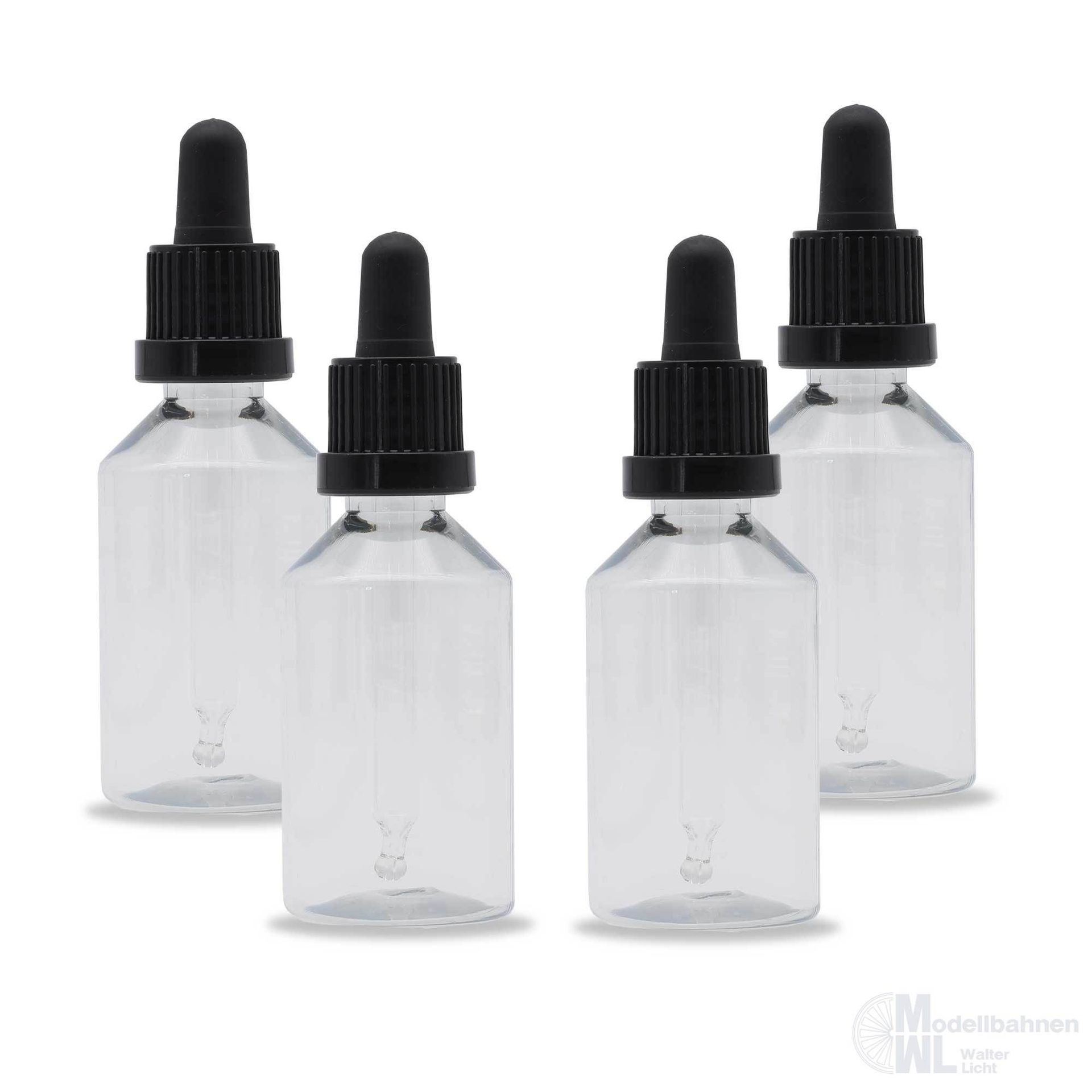 Busch 961081903 - Leerflaschen mit Pipette 4 Stück