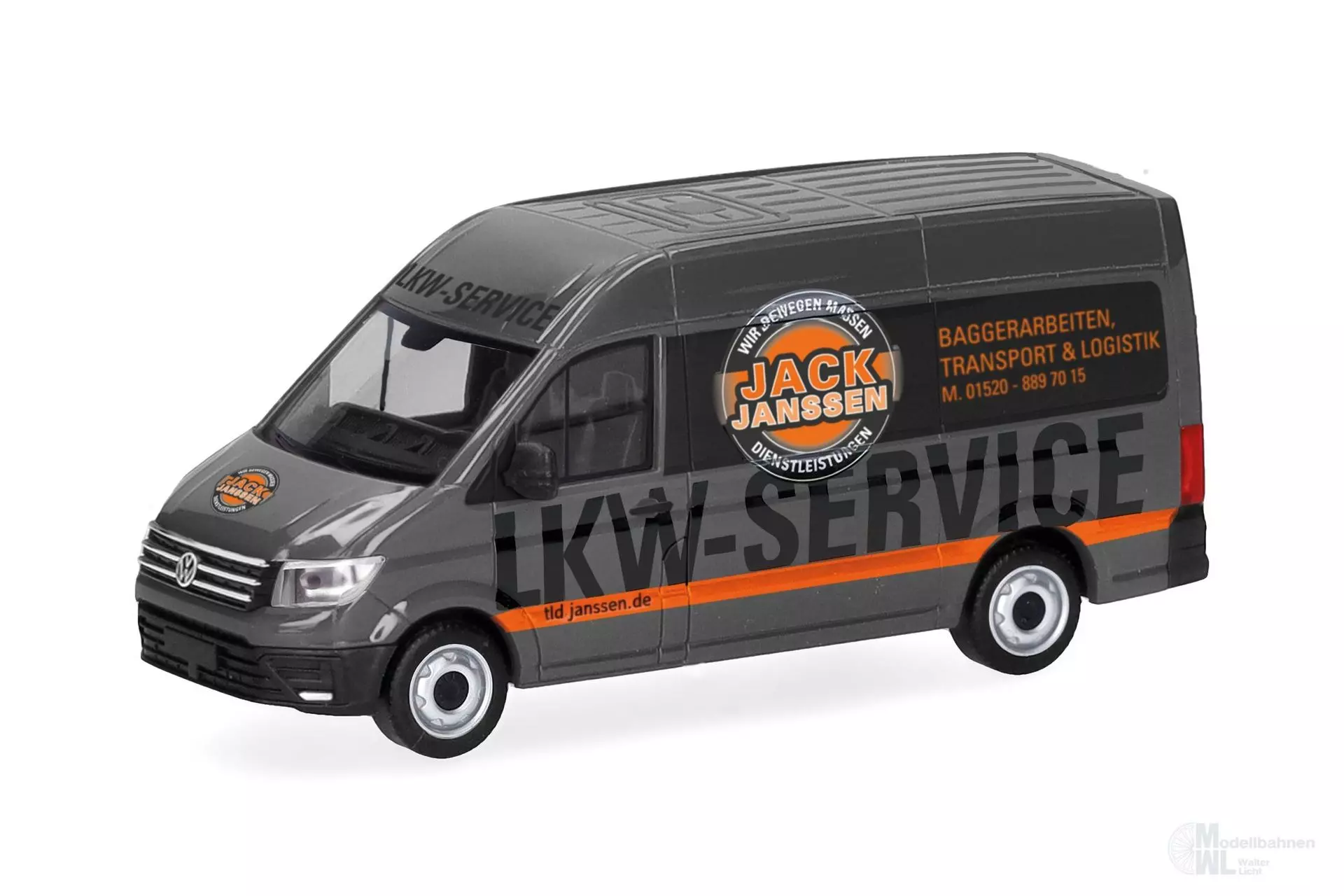 Herpa 099158 - VW Crafter Kasten HD Janssen H0 1:87