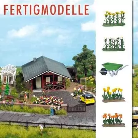 Busch 1231 - Tulpen & Margariten H0 1:87