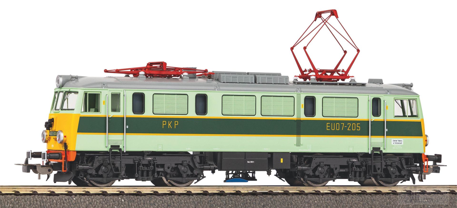 Piko 96389 - E-Lok EU07-205 PKP Ep.V H0/GL Sound