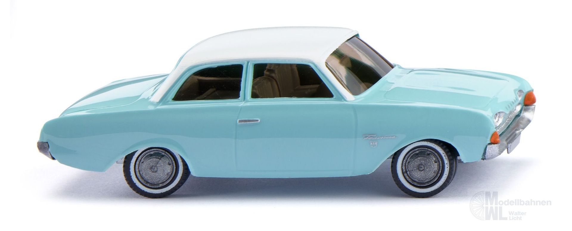 Wiking 004001 - Ford 17M - lichtgrün mit weißem Dach H0 1:87