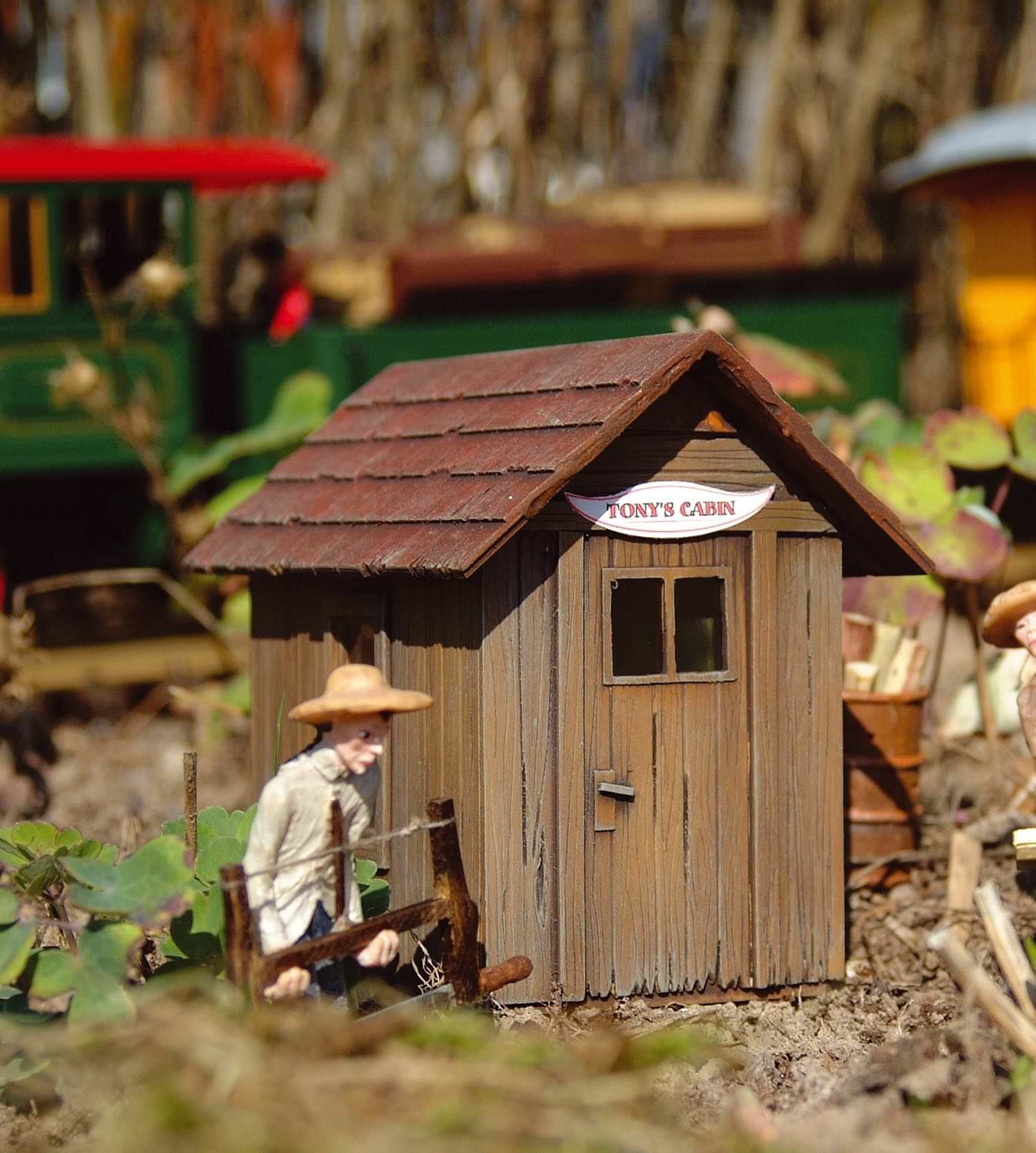 Piko 62261 - Gartenhaus 2 Stk. SPUR G 1:22,5