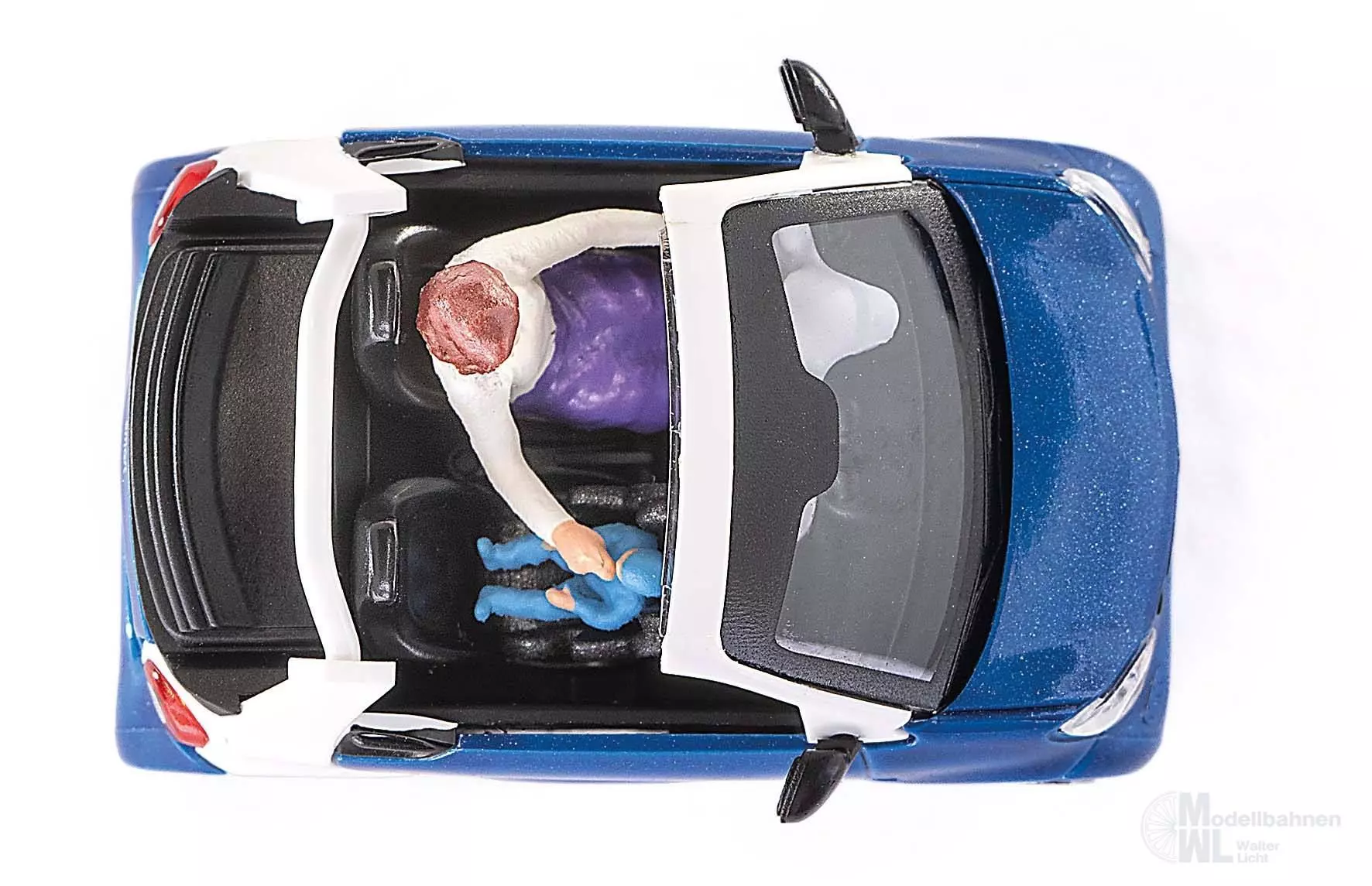 Busch 50779 -  Smart Fortwo Cabrio, Figuren H0 1:87