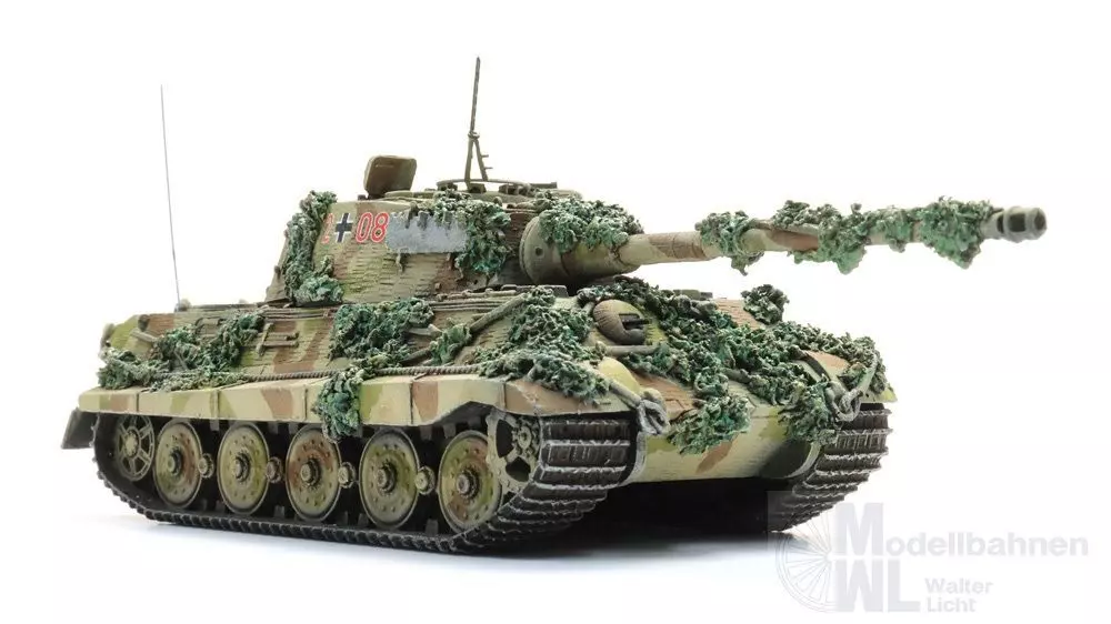 ARTITEC b.v. 6870652 - WM Tiger II Zim dreifarbige Tarnung gefechtsklar s.Pz.Abt.506 H0 1:87