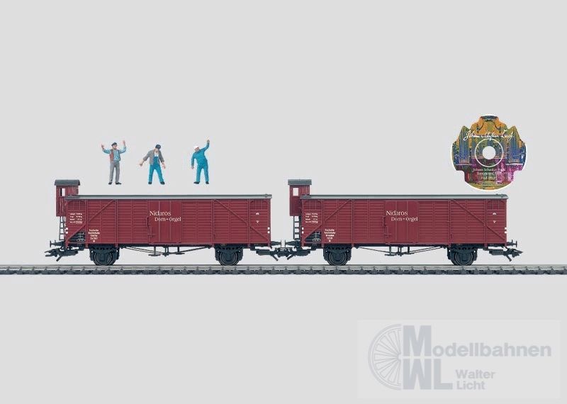Märklin 46158 - MÄRKLIN - Guterwagen-set DRG Ep.II Orgeltransport H0/WS Märklin 46158 - MÄRKLIN - Guterwagen-set DRG Ep.II Orgeltransport H0/WS