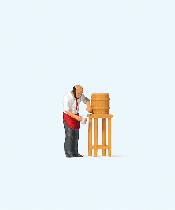 Preiser 28192 - Bier vom Fass H0 1:87