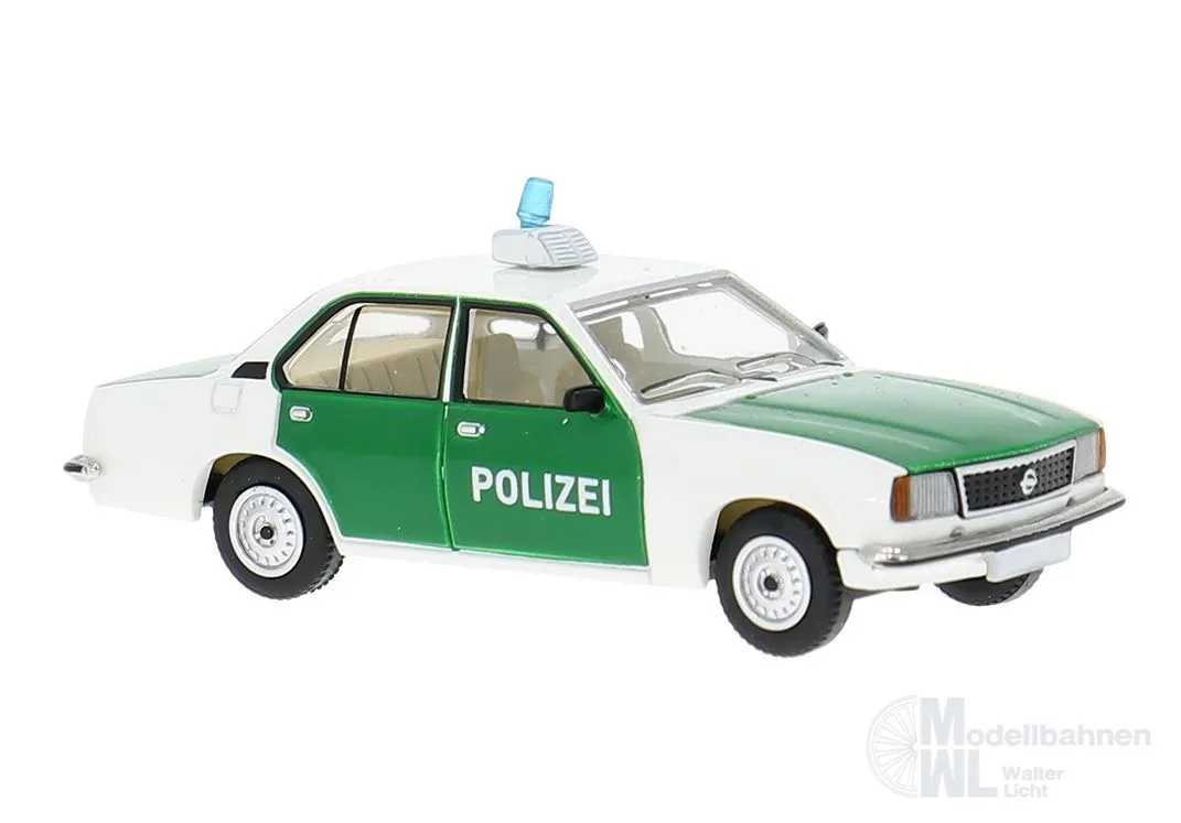 PCX-Models 871694 - Opel Ascona B 4-türig Polizei Hessen H0 1:87