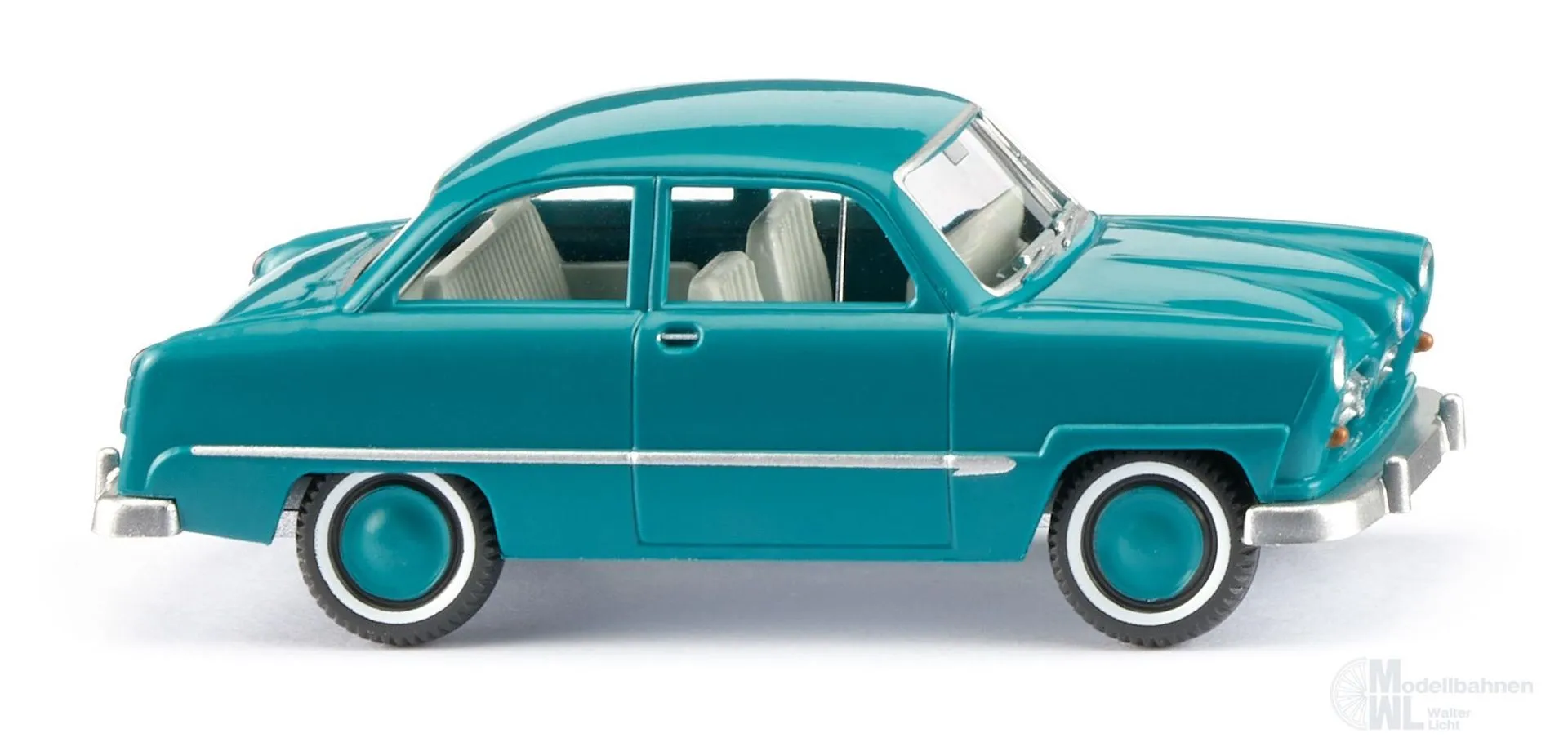 Wiking 085508 - Ford Taunus 12M - wasserblau H0 1:87